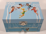 Enesco Disney Tinkerbell Fairies Wind Up Musical Jewelry Box with Drawer Plays Beethoven Fur Elise