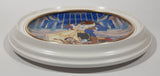 Knowles The Walt Disney Company Beauty and the Beast "Love's First Dance" White Framed Collector Plate