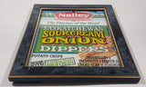 Vintage Nalley The Flavour of the West! Saskatchewan Sour Cream And Onion Dippers Potato Chips Cardboard Box Cut Out