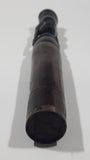 Vintage North African Warrior Hand Carved 9 3/4" Figural Tribal Knife Dagger with Wooden Sheath