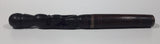 Vintage North African Warrior Hand Carved 9 3/4" Figural Tribal Knife Dagger with Wooden Sheath