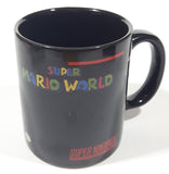 2017 Paladone SNES Super Nintendo Entertainment System Super Mario World 3 3/4" Tall Black Heat Change Ceramic Coffee Mug Cup