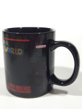 2017 Paladone SNES Super Nintendo Entertainment System Super Mario World 3 3/4" Tall Black Heat Change Ceramic Coffee Mug Cup