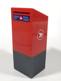 Canada Post Postes Canada 6 3/4" Tall Red and Grey Plastic Coin Bank