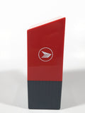 Canada Post Postes Canada 6 3/4" Tall Red and Grey Plastic Coin Bank