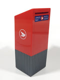 Canada Post Postes Canada 6 3/4" Tall Red and Grey Plastic Coin Bank