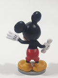 Disney Mickey Mouse Holding A Bone 3 1/8" Tall Toy Figure