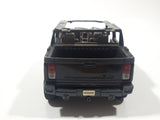 Maisto Marvel Comics The Incredible Hulk Hummer H2 Black 1/27 Scale Die Cast Toy Car Vehicle with Opening Doors Missing Parts