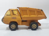 Vintage Tonka Cabover Dump Truck Yellow 9" Long Pressed Steel Die Cast Toy Car Vehicle