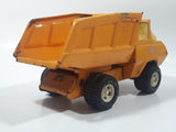 Vintage Tonka Cabover Dump Truck Yellow 9" Long Pressed Steel Die Cast Toy Car Vehicle