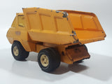 Vintage Tonka Cabover Dump Truck Yellow 9" Long Pressed Steel Die Cast Toy Car Vehicle