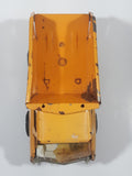 Vintage Tonka Cabover Dump Truck Yellow 9" Long Pressed Steel Die Cast Toy Car Vehicle