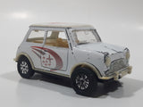 TC 35804 Mini Cooper White Pull Back Die Cast Toy Car Vehicle