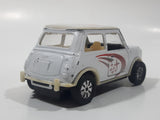 TC 35804 Mini Cooper White Pull Back Die Cast Toy Car Vehicle