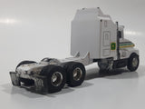 Ertl John Deere Kenworth T600A Semi Tractor Truck White Pull Back Die Cast Toy Car Vehicle