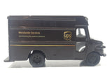 UPS Worldwide Services Delivery Truck Brown 4" Long Die Cast Toy Car Vehicle