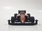 Vintage 1989 Imperial Hypersonic Bullet Car #19 Mobil 1 Duracell Formula 1 Black Copper White 5 3/4" Long Plastic and Metal Die Cast Toy Race Car Vehicle