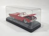 Solido Sixties 4517 1961 Ford Thunderbird Convertible Red 4 3/4" Long Die Cast Toy Car Vehicle with Opening Hood in Display Case