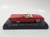 Solido Sixties 4517 1961 Ford Thunderbird Convertible Red 4 3/4" Long Die Cast Toy Car Vehicle with Opening Hood in Display Case