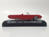 Solido Sixties 4517 1961 Ford Thunderbird Convertible Red 4 3/4" Long Die Cast Toy Car Vehicle with Opening Hood in Display Case