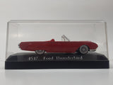 Solido Sixties 4517 1961 Ford Thunderbird Convertible Red 4 3/4" Long Die Cast Toy Car Vehicle with Opening Hood in Display Case