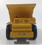 Vintage Hubley Tiny Toys LW Dump Truck Yellow Plastic and Metal Die Cast Toy Car Vehicle Made in U.S.A.