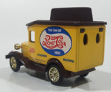 Vintage Golden Wheels Pepsi Cola Delivery Truck Yellow and Brown Die Cast Toy Car Vehicle