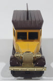 Vintage Golden Wheels Pepsi Cola Delivery Truck Yellow and Brown Die Cast Toy Car Vehicle