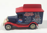 Vintage Golden Wheels Pepsi Cola Delivery Truck Blue and Red Die Cast Toy Car Vehicle