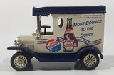 Vintage Golden Wheels Pepsi Cola Ford Model T Delivery Truck White and Blue Die Cast Toy Car Vehicle