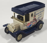 Vintage Golden Wheels Pepsi Cola Ford Model T Delivery Truck White and Blue Die Cast Toy Car Vehicle