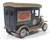 Vintage Golden Wheels Pepsi Cola Ford Model T Delivery Truck Black and Gold Die Cast Toy Car Vehicle