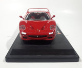 Burago Ferrari F50 Red 1/24 Scale Die Cast Toy Car Vehicle with Opening Doors and Engine Cover