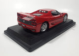 Burago Ferrari F50 Red 1/24 Scale Die Cast Toy Car Vehicle with Opening Doors and Engine Cover