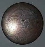 Vintage Masonic They Received Every Man A Penny One Penny Token Metal Coin