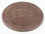 Vintage 1914 - 1964 Grand Prairie Chamber of Commerce Golden Jubilee Capital Inland Empire Trumpeter Swan Copper Metal Coin