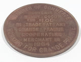 Vintage 1914 - 1964 Grand Prairie Chamber of Commerce Golden Jubilee Capital Inland Empire Trumpeter Swan Copper Metal Coin