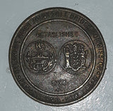 Vintage 1934 Delaware River Joint Toll Bridge Commission Pennsylvania New Jersey Good For One Passage Metal Coin Commuter Token