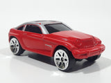 2009 Maisto Fresh Metal Chrysler Jeep Jeepster Red Die Cast Toy Car SUV Vehicle