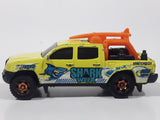 2016 Matchbox Shark Week Series Toyota Tacoma Lifeguard Yellow Die Cast Toy Car Vehicle