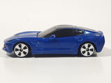 Maisto 2014 Corvette Stingray Blue Die Cast Toy Car Vehicle