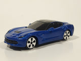 Maisto 2014 Corvette Stingray Blue Die Cast Toy Car Vehicle