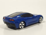 Maisto 2014 Corvette Stingray Blue Die Cast Toy Car Vehicle