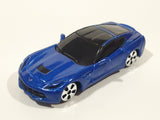 Maisto 2014 Corvette Stingray Blue Die Cast Toy Car Vehicle