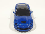 Maisto 2014 Corvette Stingray Blue Die Cast Toy Car Vehicle