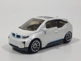 2021 Matchbox MBX EV & Hybrid 2015 BMW i3 White Die Cast Toy Car Vehicle