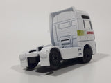 Majorette Man TGX Semi Tractor Truck White Die Cast Toy Car Vehicle