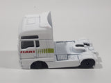 Majorette Man TGX Semi Tractor Truck White Die Cast Toy Car Vehicle