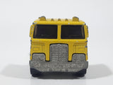 1981 Hot Wheels Semi Truck Yellow Die Cast Toy Car Vehicle