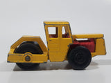 Vintage 1979 Lesney Matchbox No. 72 Bomag Road Roller Yellow Die Cast Toy Car Construction Vehicle